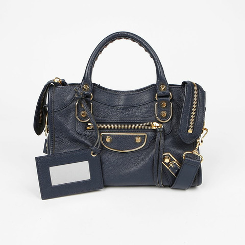 BALENCIAGA 經典迷你都會摩托車手提單肩包 390160