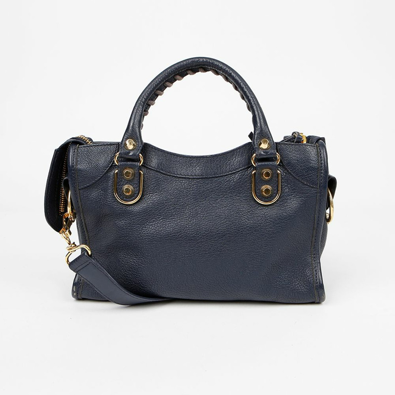 BALENCIAGA 經典迷你都會摩托車手提單肩包 390160-3