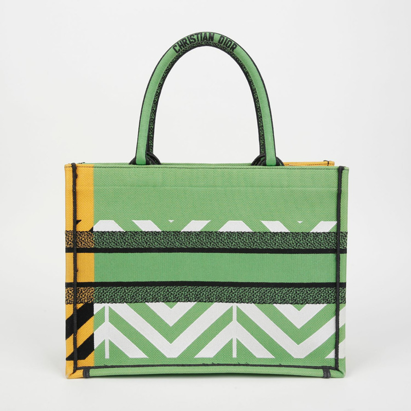 DIOR M1296ZRON 叢林流行中型書本手提包-1