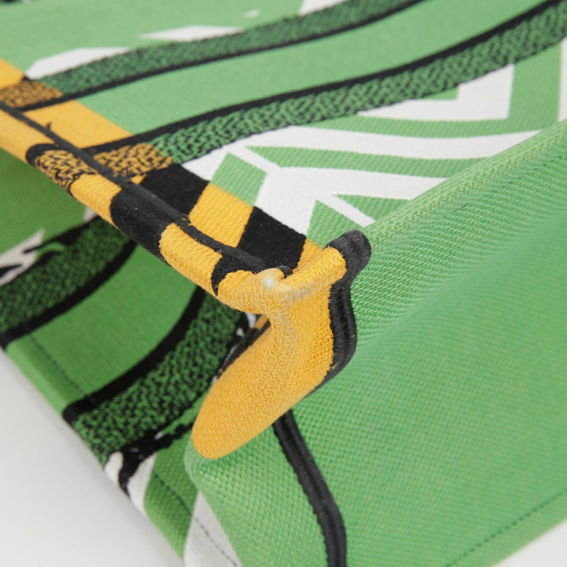 DIOR M1296ZRON 叢林流行中型書本手提包-7