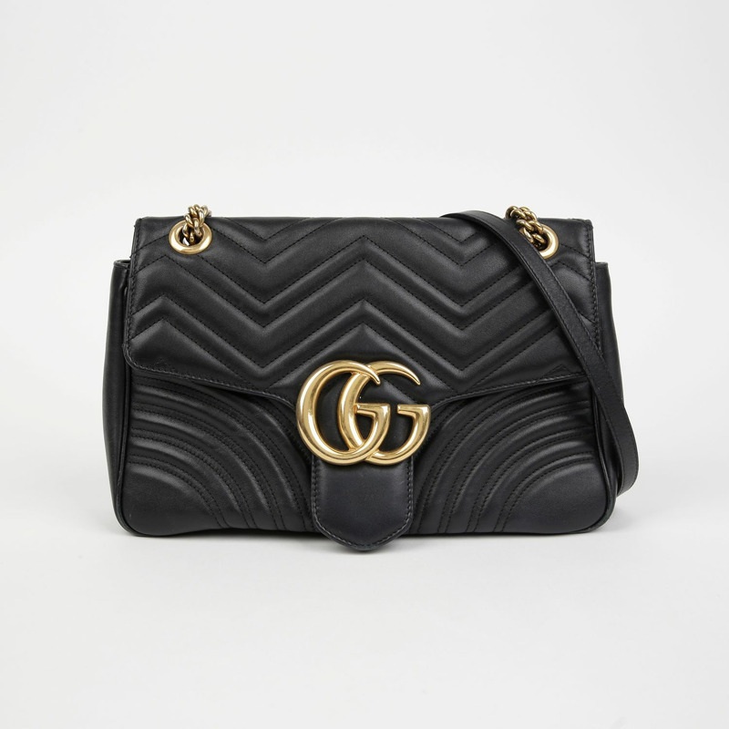 GUCCI GG Marmont 中單肩包 443496-0