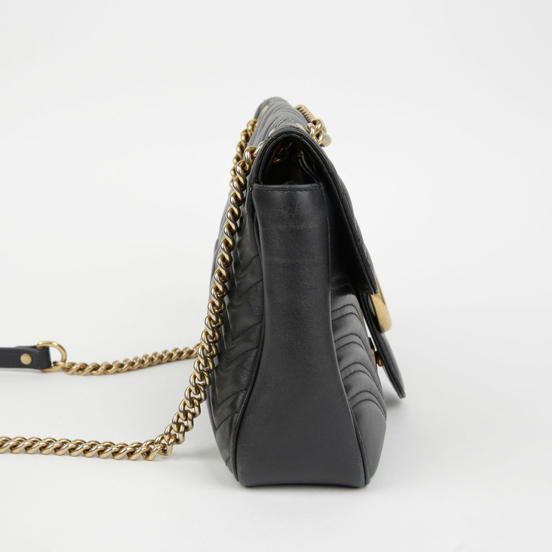 GUCCI GG Marmont 中單肩包 443496-4