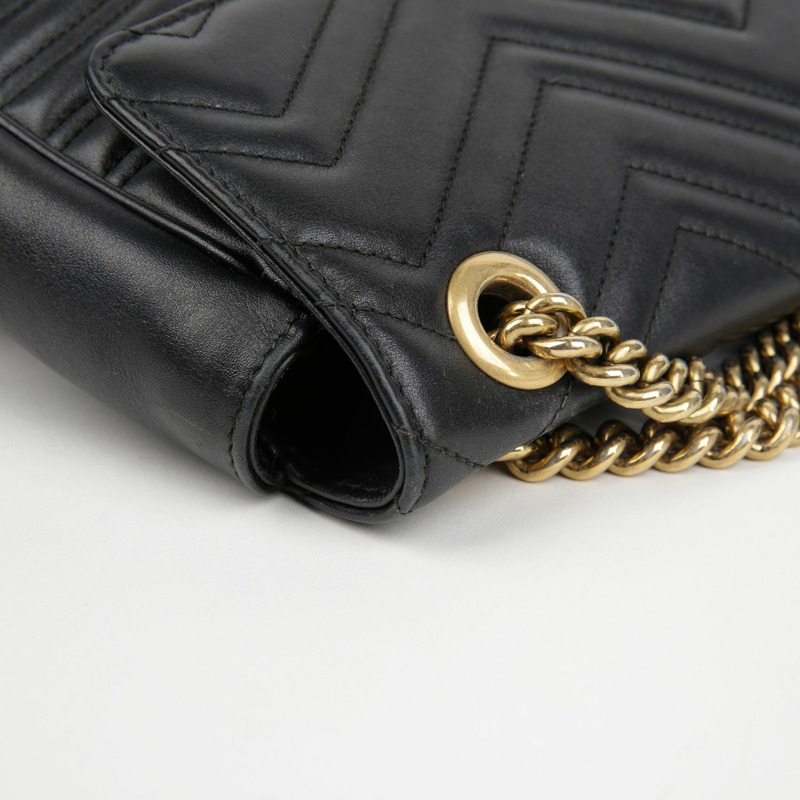 GUCCI GG Marmont 中單肩包 443496-14