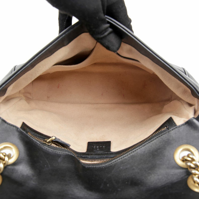 GUCCI GG Marmont 中單肩包 443496-18