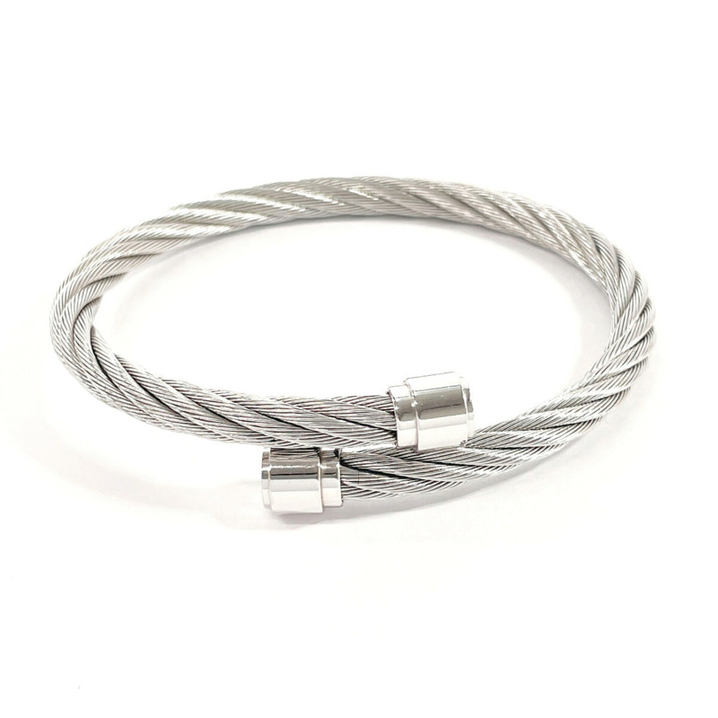 夏利豪凱爾特系列腕錶，不鏽鋼/金屬錶殼，銀色石英機芯，白色錶盤，女士款-9