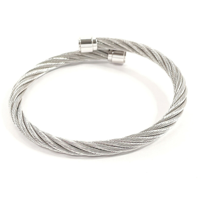 夏利豪凱爾特系列腕錶，不鏽鋼/金屬錶殼，銀色石英機芯，白色錶盤，女士款-10