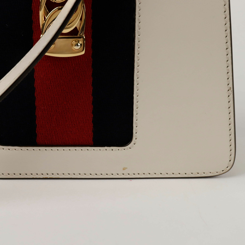 GUCCI 迷你銀色托特包款單肩包 470270-4