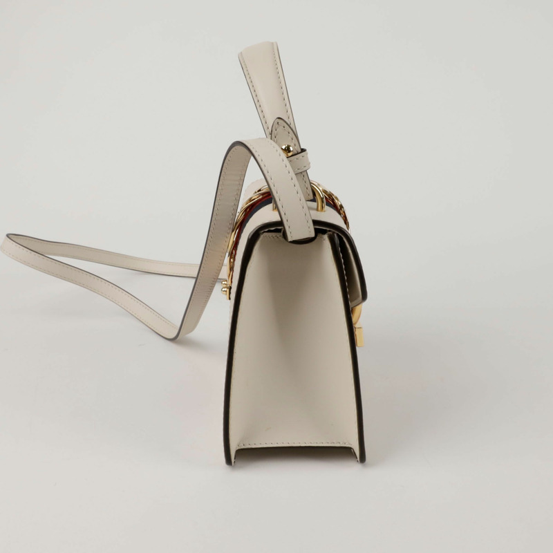 GUCCI 迷你銀色托特包款單肩包 470270-5