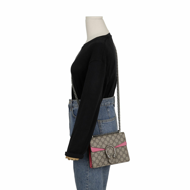 GUCCI Dionysus迷你鏈條單肩斜背包 421970-10