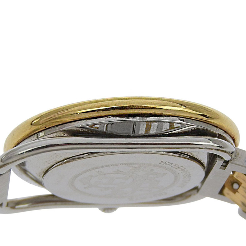 愛馬仕 Arceau 女士不鏽鋼石英腕錶，指針式顯示，白色錶盤-6