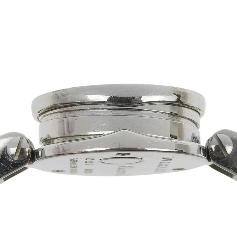 寶格麗 Bzero1 BZ22S 女士不鏽鋼石英模擬顯示腕錶，黑色錶盤-5