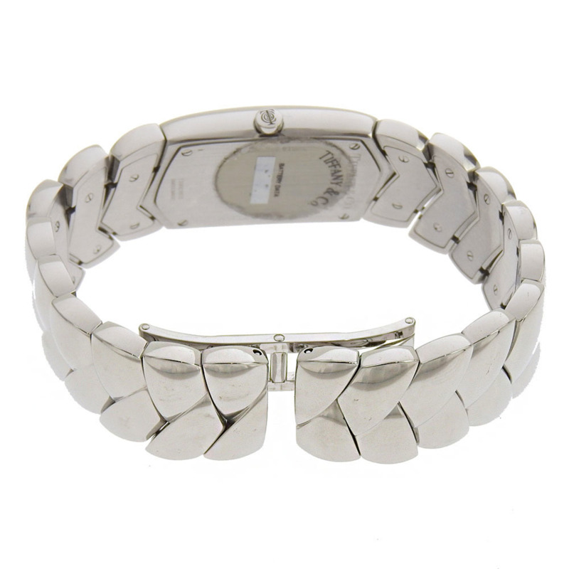 Tiffany & Co.) 女士 Tisolo 手錶 Z6301.10，不鏽鋼石英模擬顯示，黑色錶盤-4