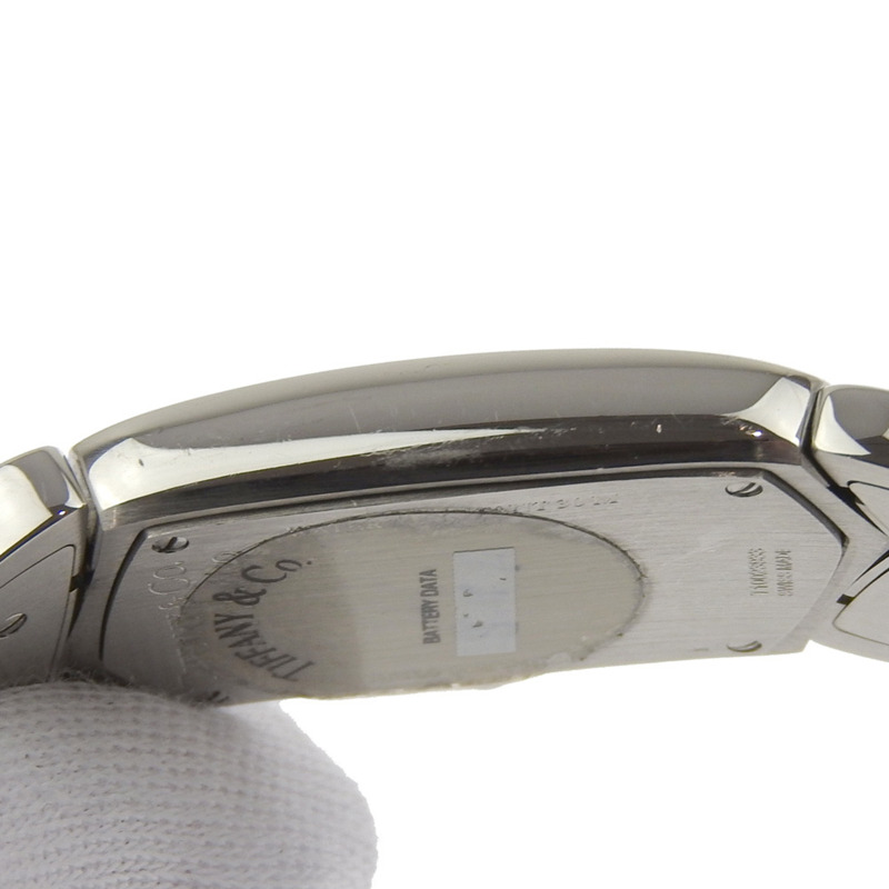 Tiffany & Co.) 女士 Tisolo 手錶 Z6301.10，不鏽鋼石英模擬顯示，黑色錶盤-6