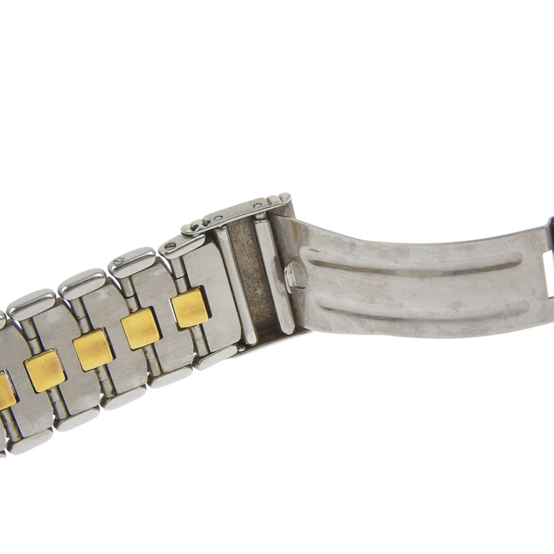 Christian Dior 45.146 鍍金不鏽鋼石英指針式男錶，白色錶盤-8