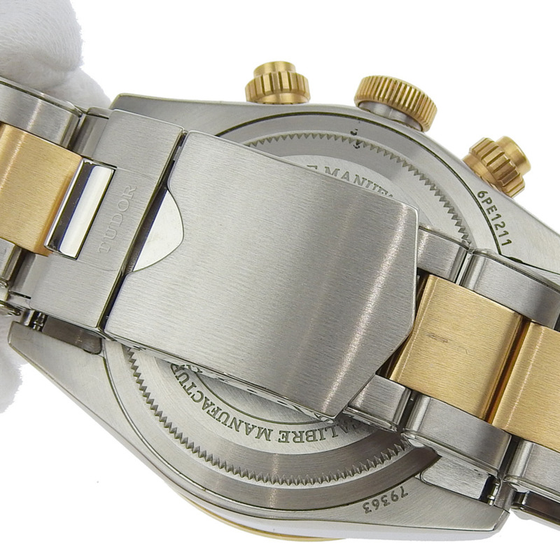 帝舵碧灣計時腕錶，MT5813 79363N 機芯，不鏽鋼和 18K 黃金材質，自動上鍊，男士款-7