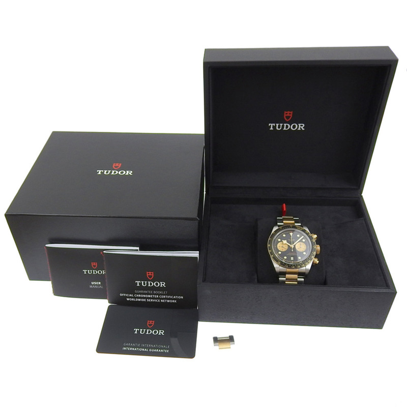 帝舵碧灣計時腕錶，MT5813 79363N 機芯，不鏽鋼和 18K 黃金材質，自動上鍊，男士款-8