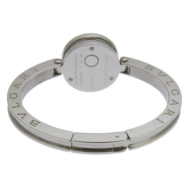 寶格麗 Bzero1 BZ22S 女士不鏽鋼石英模擬顯示腕錶，黑色錶盤-4