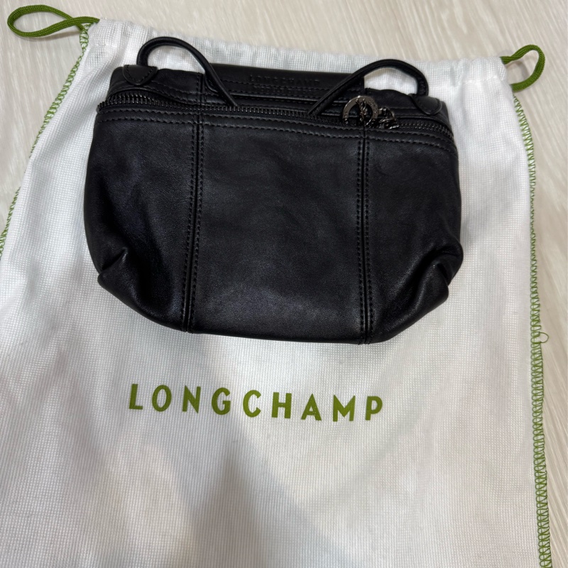 longchamp 郵差包 黑色-1