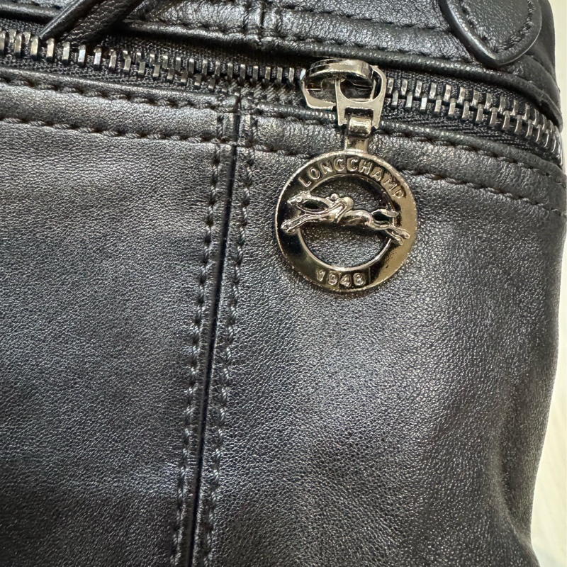 longchamp 郵差包 黑色-15