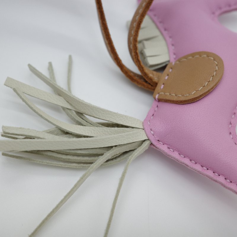 HERMÈS 愛馬仕 Rodeo 小馬 錦葵紫 Swift皮  U刻 2023年 包包掛件 吊飾-6