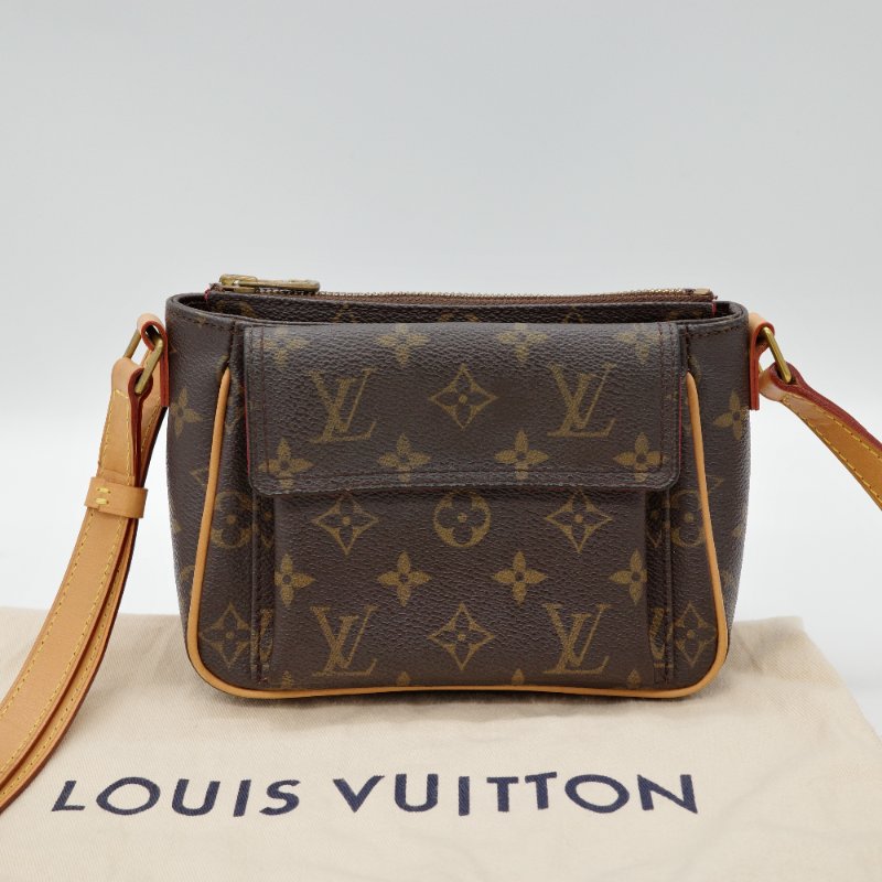 Louis Vuitton 路易威登 經典老花 豆腐包/小方包-0