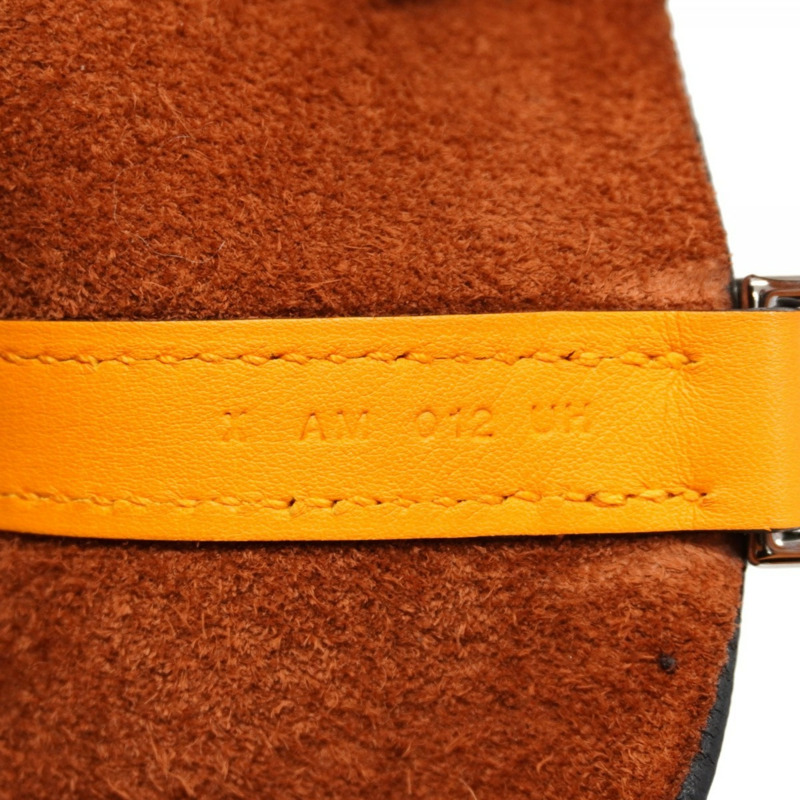 愛馬仕 Hermès Picotin Lock Touch 18 女士手提包，Swift Taurillon Cuivre Jaune D'or 皮革，飾有 X 標誌-6