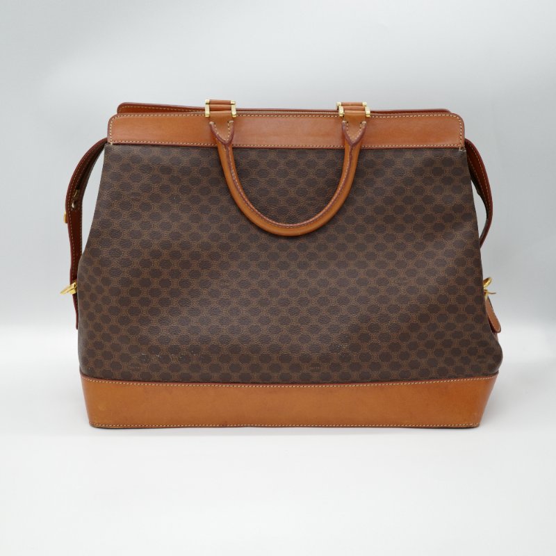 CELINE 思琳 老花波士頓旅行行李袋-3