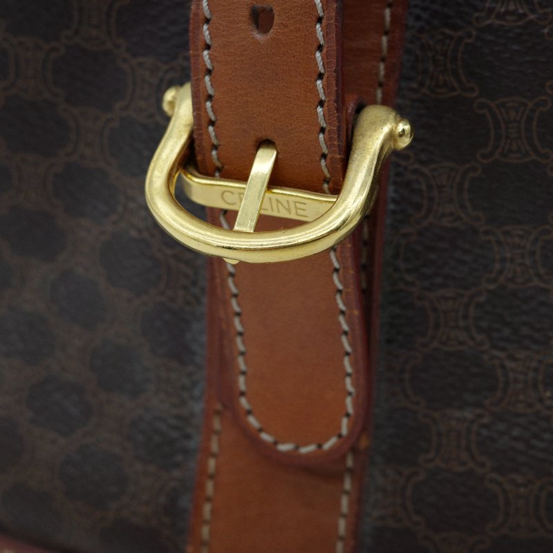 CELINE 思琳 老花波士頓旅行行李袋-5