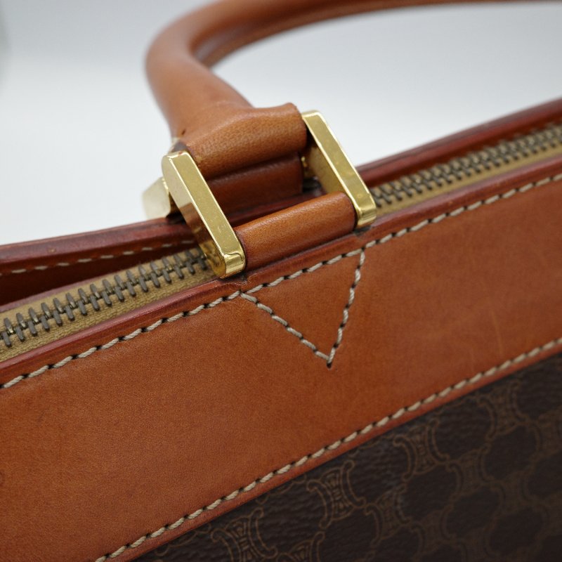 CELINE 思琳 老花波士頓旅行行李袋-6