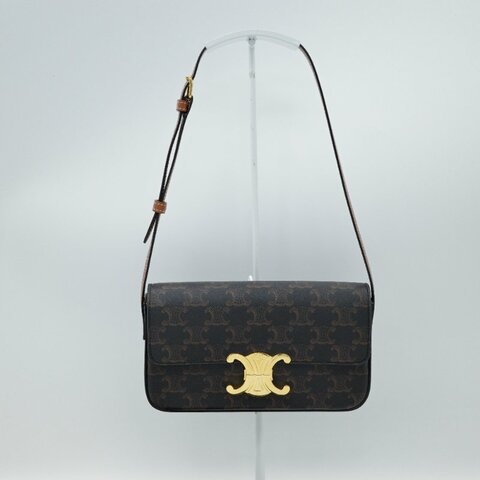 CELINE思琳 老花腋下包 triomphe 肩背包