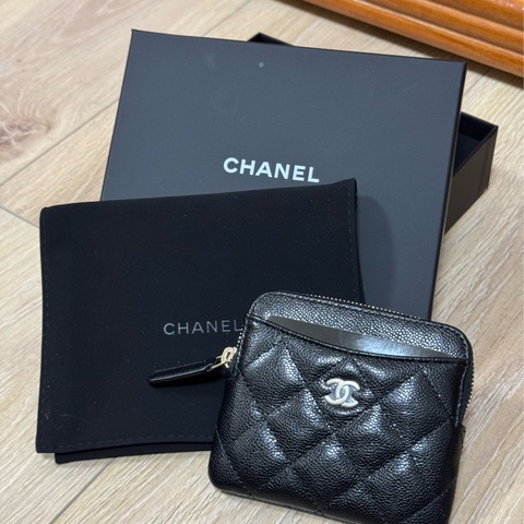 全新Chanel 吐司零錢包 卡夾包 拉鍊零錢包 尚未撕膜