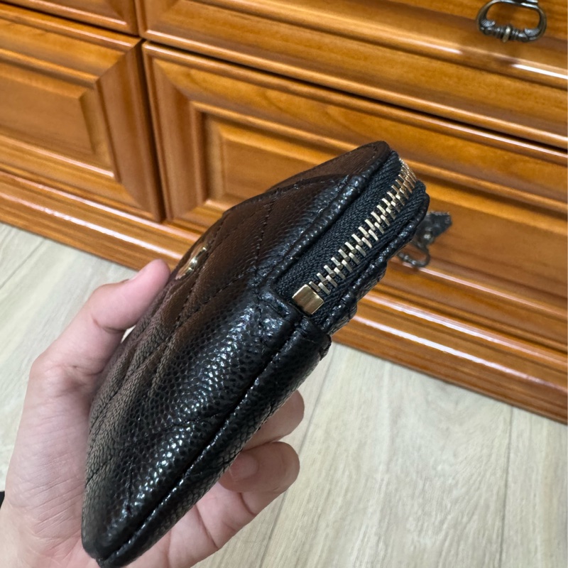 全新Chanel 吐司零錢包 卡夾包 拉鍊零錢包 尚未撕膜-7