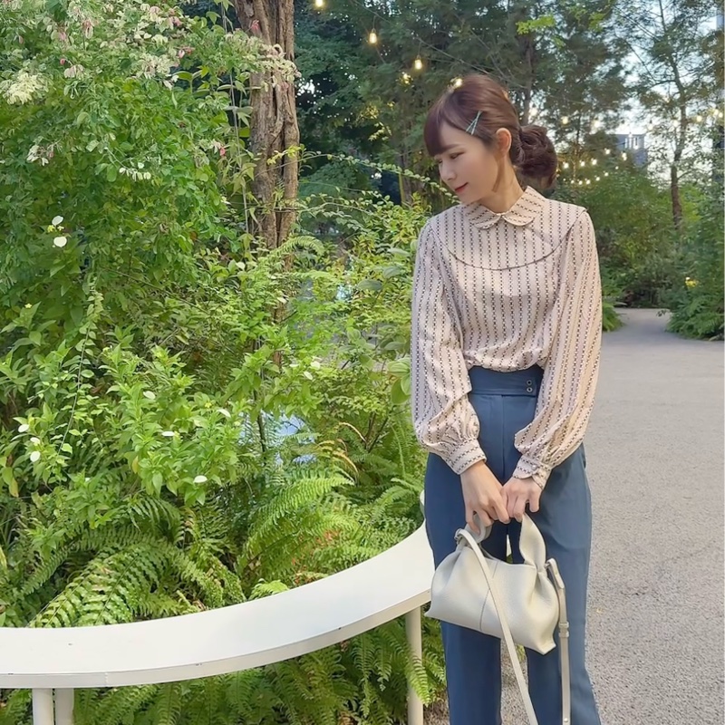 全新 法國輕奢 粉筆白polene number nine mini 可側背可手提-15