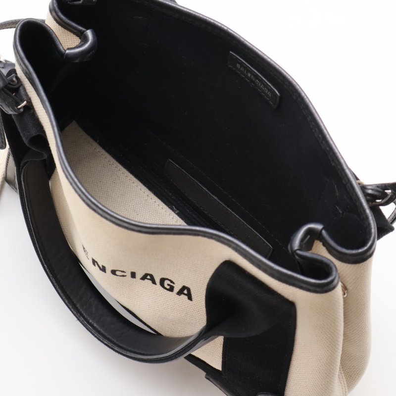 Balenciaga Navy cabas帆布托特-2