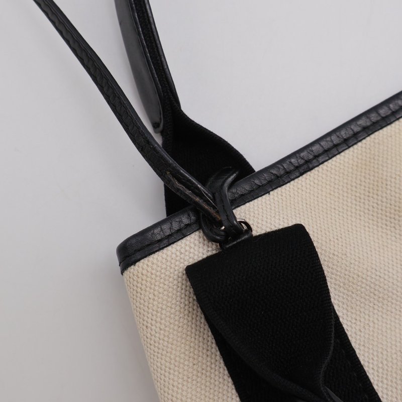 Balenciaga Navy cabas帆布托特-11