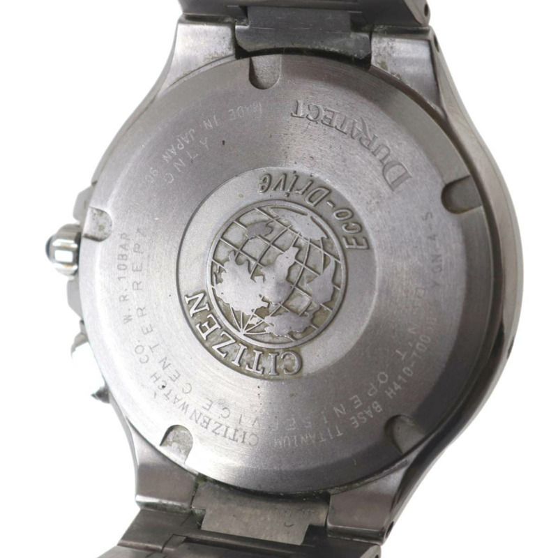 CITIZEN EXCEED Eco-Drive 男士腕錶，貝殼錶盤，3N1206 GN-4-S，銀色 H410-T003826，適合約 19 公分手腕。-2