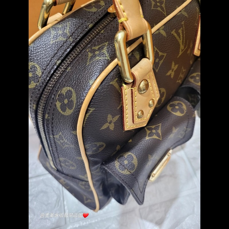 💜 Louis Vuitton LV 經典曼哈頓包小款-25