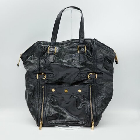 SAINT LAURENT 聖羅蘭 小羊皮單肩包 托特包 手提包 旅行包