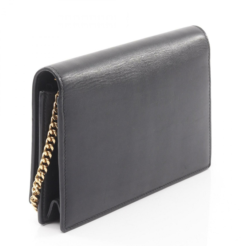 SAINT LAURENT PARIS Kate 流蘇鏈單肩斜背包 452159 皮革 BK-1