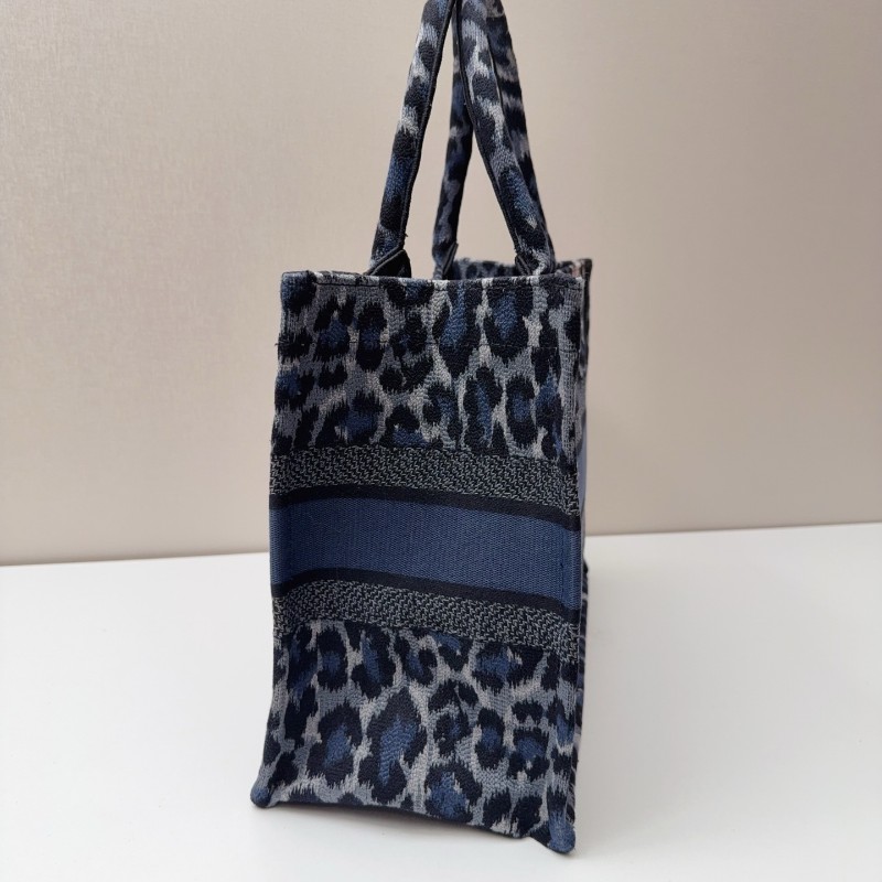 Dior 豹紋Booktote托特包 中號手提包 tote-3