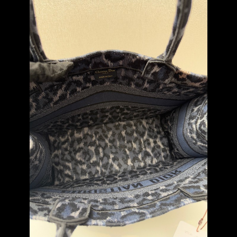 Dior 豹紋Booktote托特包 中號手提包 tote-7