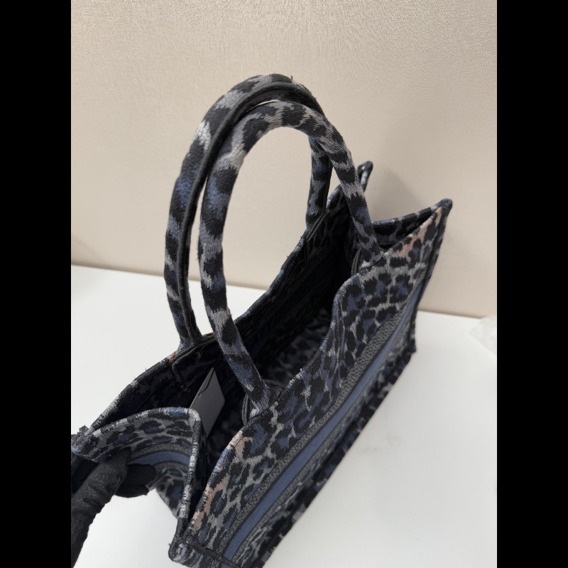 Dior 豹紋Booktote托特包 中號手提包 tote-13