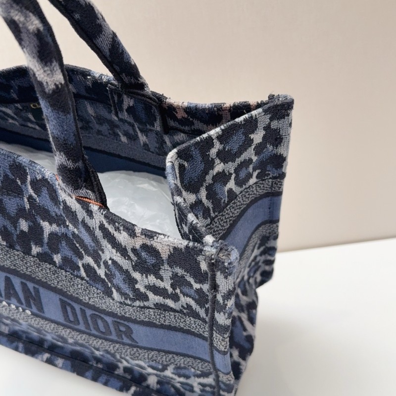 Dior 豹紋Booktote托特包 中號手提包 tote-14