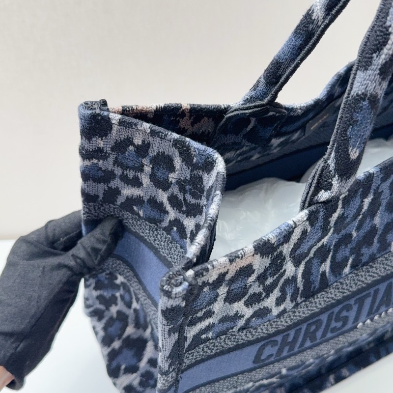 Dior 豹紋Booktote托特包 中號手提包 tote-15