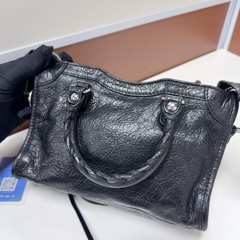 Balenciaga Supermini city機車包 nano稀少款-4