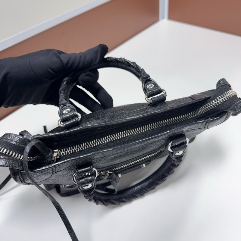 Balenciaga Supermini city機車包 nano稀少款-10