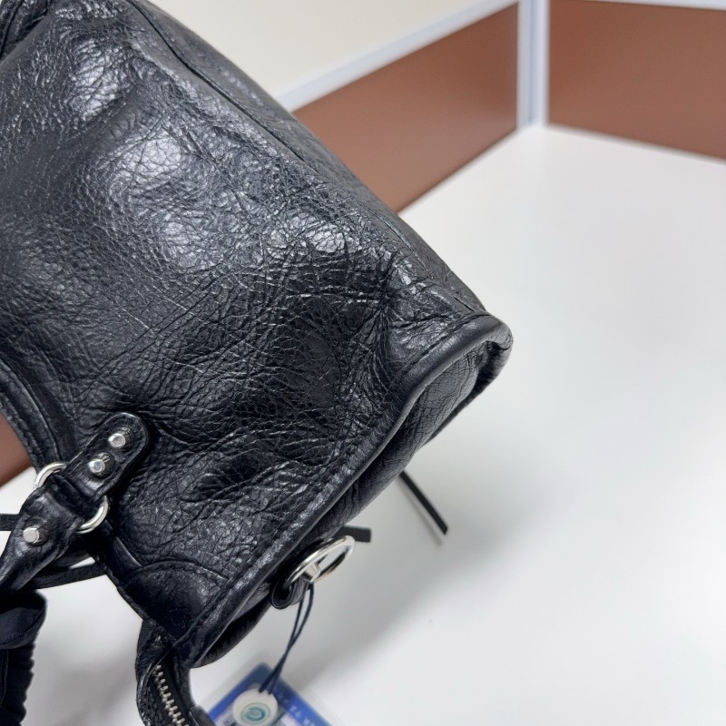 Balenciaga Supermini city機車包 nano稀少款-12
