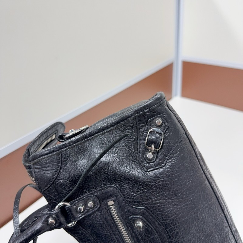 Balenciaga Supermini city機車包 nano稀少款-13