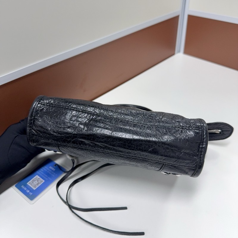 Balenciaga Supermini city機車包 nano稀少款-17