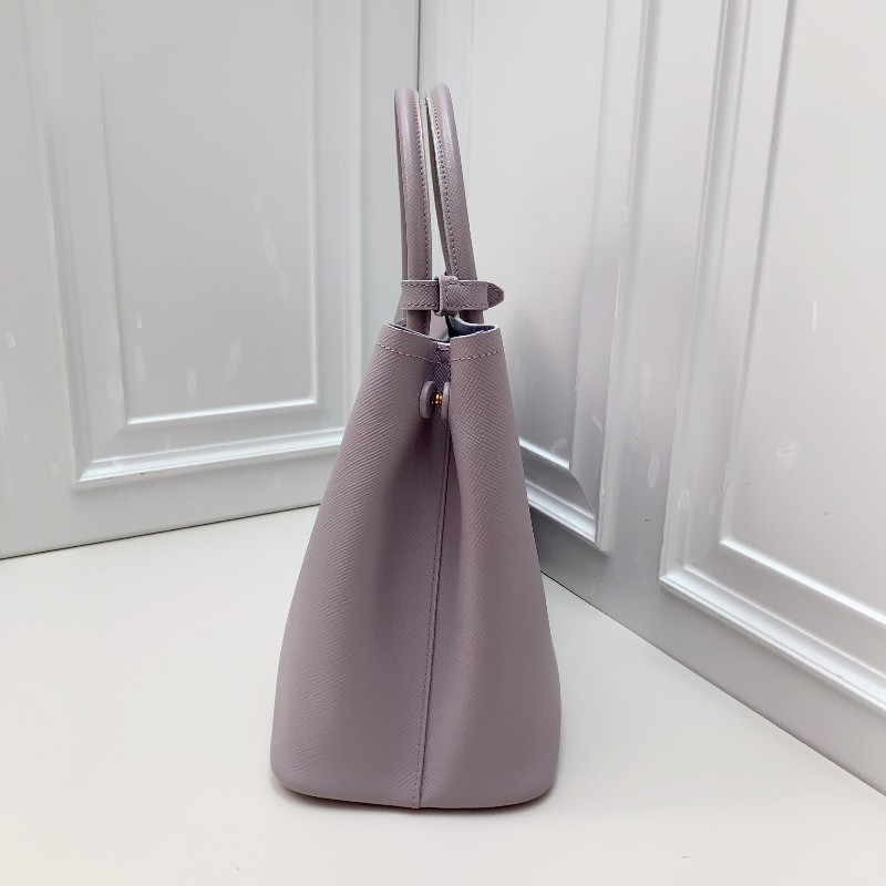 PRADA Double香芋紫手提包-2